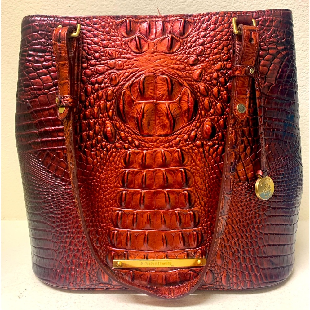 Brahmin Rare Vintage Ember Tote